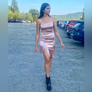 Lulus tassel dress size xs